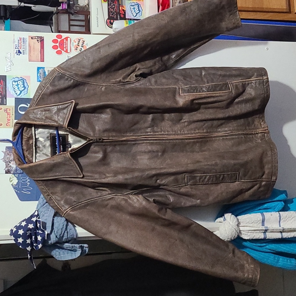 Vintage Wilson leather coat